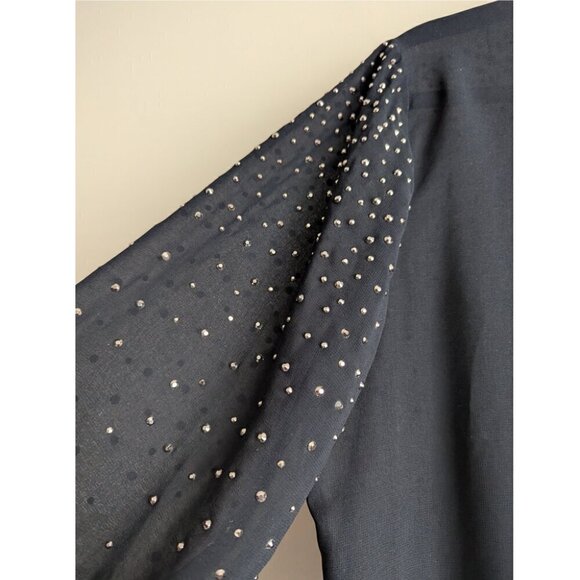 Melanie Lyne Woven blouse with jewel embellishments - Picture 8 of 10